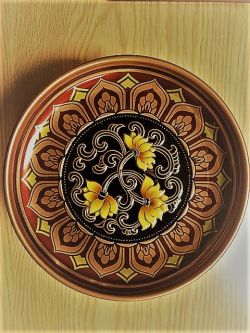 Deity Offering Bowl Yellow Lotus